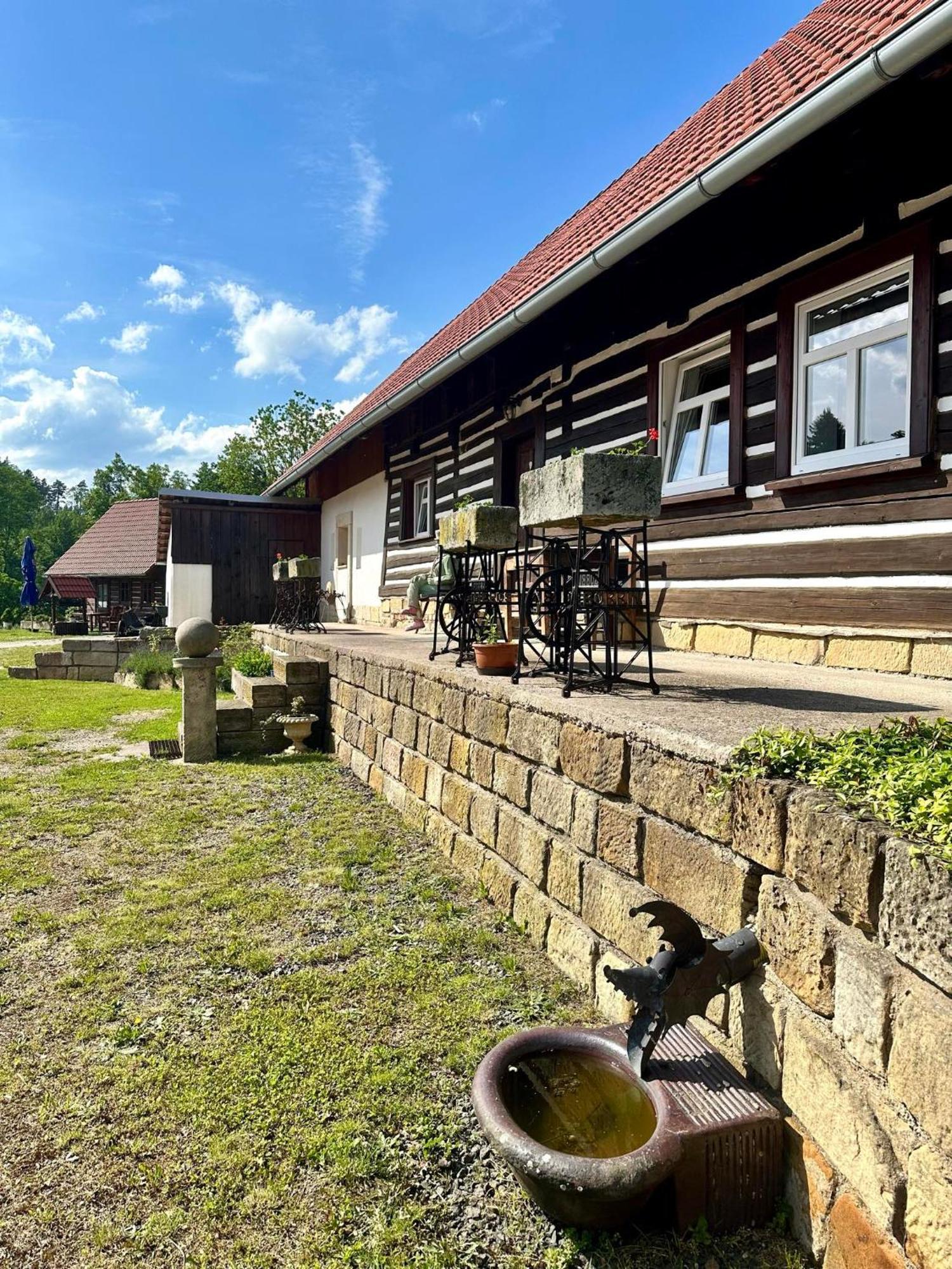 Chalupy Březka Libuň Zewnętrze zdjęcie